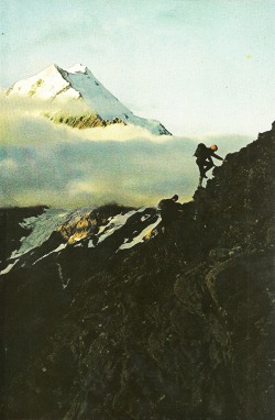 vintagenatgeographic:  Mt. Cook, New Zealand National Geographic | January 1972