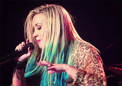 ohdevonne-blog:  Demi Lovato singing “Turn Up The Music” on August 11th 