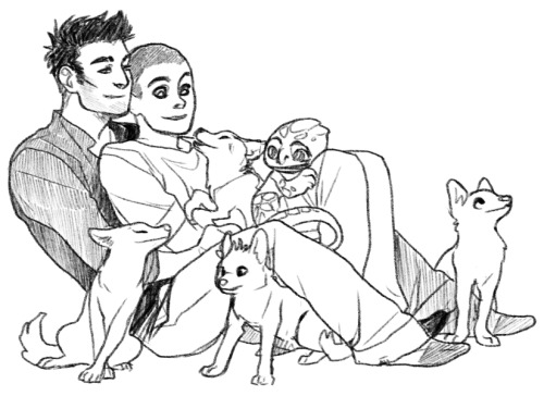 Sterek And The Puppy!Pack