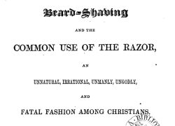 yeoldenews:  The manliest pamphlet ever written. (source:W. H. Henslowe, 1847.) 