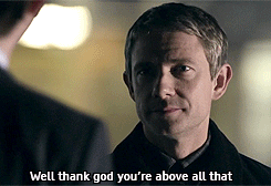 stopfrighteningmytea:veirdessa:I have a feeling that John just really enjoys pissing Mycroft offI ho