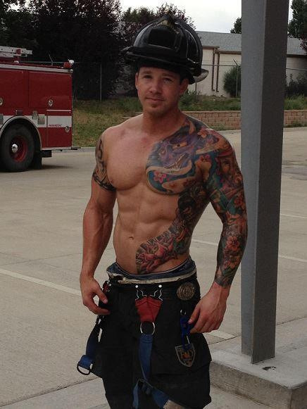 Porn photo  Hot firefighter 