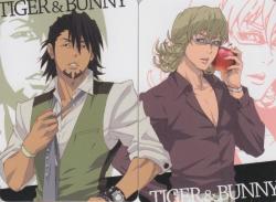 fwips:  lunaticwisdom:  pretend you don’t know what this show is about and tell me what this show is about  an anime called ‘Tiger &amp; Bunny’ about two hosts at a hostclub. One is an older man who should really have retired since he doesn’t