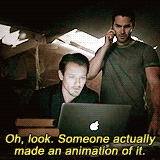 itsfuuh:  “That’s Peter, Derek’s uncle. A little while back he tried to kill us all so we set him on fire and Derek slashed his throat.” 