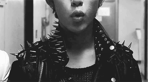  Daehyun's spiked leather vest  porn pictures