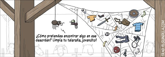 elguindilla:  Yo también debería limpiar mi web El original AQUÍ 