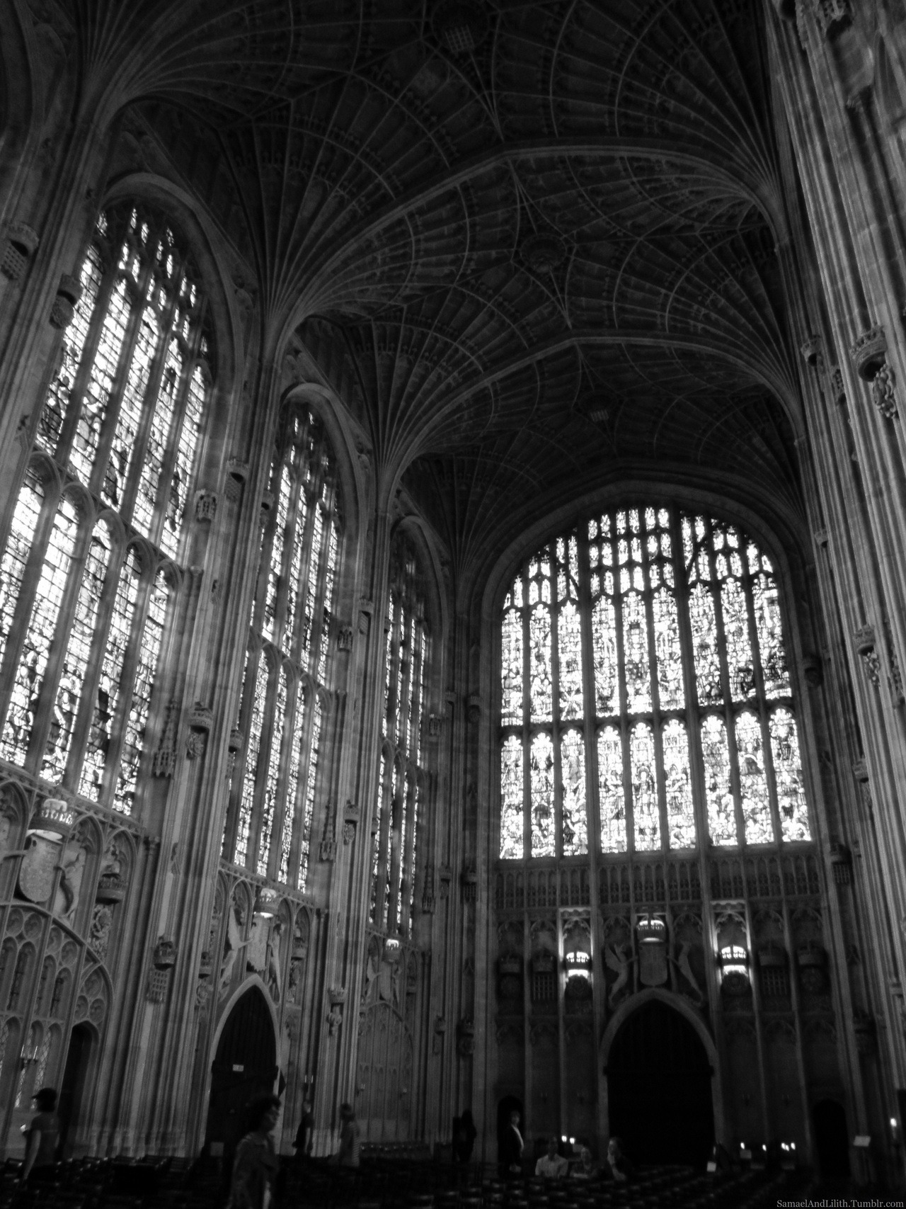 fuckyeahgothiccathedrals:
“ King’s College Chapel, Cambridge (1446-1515)
I recently went to Cambridge, where I visited a few of the colleges. King’s College Chapel was knows as one of Europe’s finest buildings when it had been completed in 1500s, and...