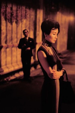 speakingparts:  In the Mood for Love, Wong Kar Wai, 2000 :“two people dancing together slowly.”“This film is not verbal. Everything is expressed through the body, through the people, how they walk, how they move.”via Criterion 