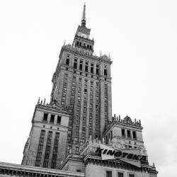 Pałac Kultury i Nauki - Warszawa (Polska) - Ph. Paolo Crivellin Scattata con Instagram presso Starbucks)