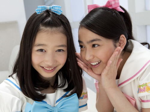 iloveliness:  [Sabra.net] 2012.07.12 StrictlyGirl おはガール！ちゅ！ちゅ！ちゅ！- Sabra de chu! chu! chu! 岡本夏美  平祐奈