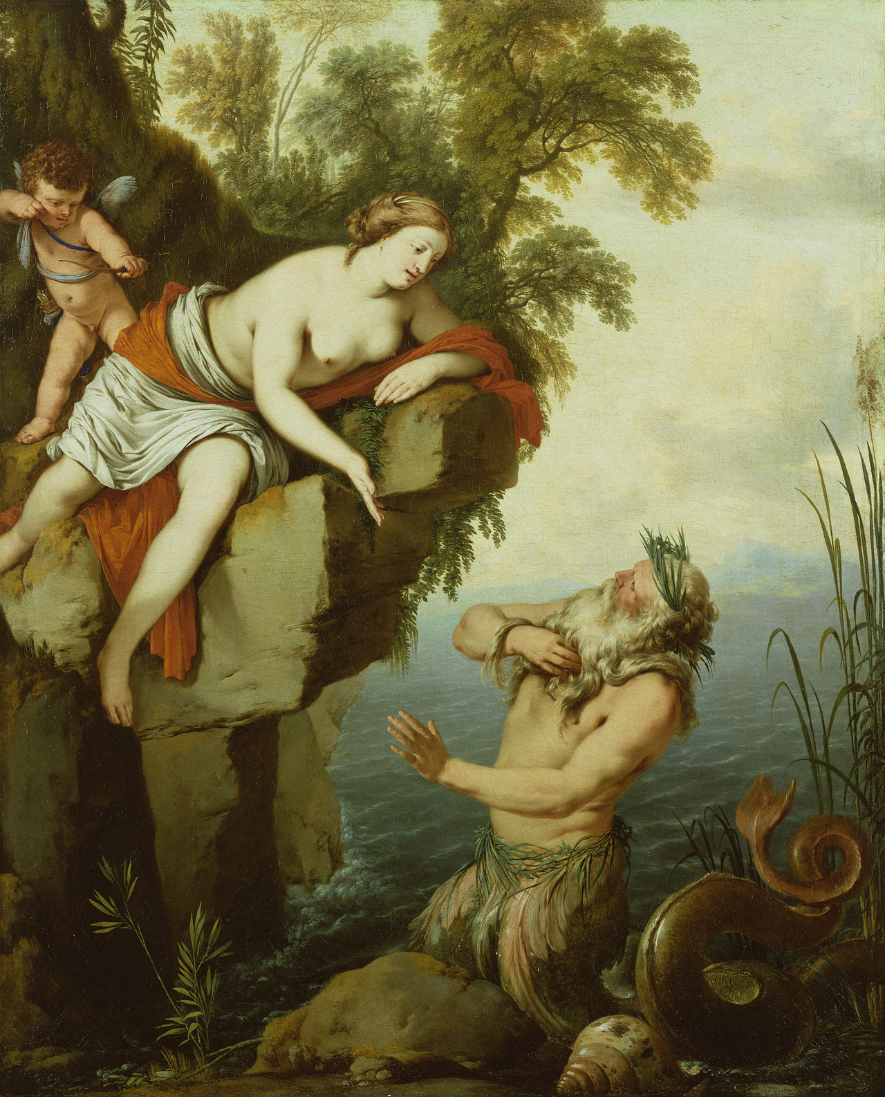 How to Beat the Heat: Seduce a sea god
Glaucus and Scylla, about 1640-1644, Laurent de La Hyre