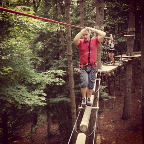 #adventuretime #zipline #vacation2k12 #adirondack (Taken with Instagram at Adirondack Extreme Advent