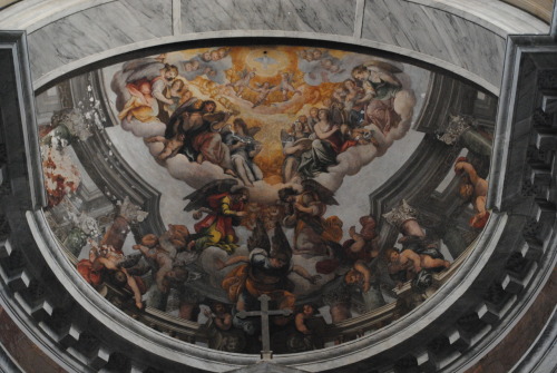 Angels in Adoration, by Francesco Nappi, Chiesa di San Giacomo in Augusta, Rome.