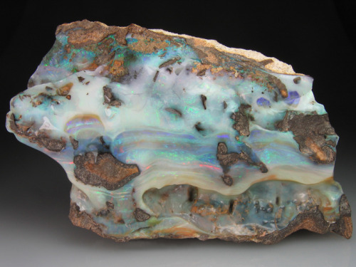 adriofthedead:  theknightlyreverie:  earthshaped:  Opal  Quilpie, Australia   fffff i love my birth stone <3  ooooooo 