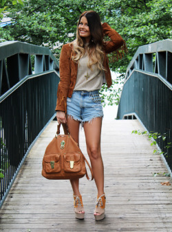 what-do-i-wear:  Zara: Jacket, Second Female: sweater, Runwaydreamz: shorts H