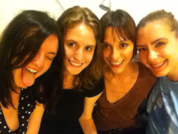 Brittany, Carolyn, Kara &amp; me!