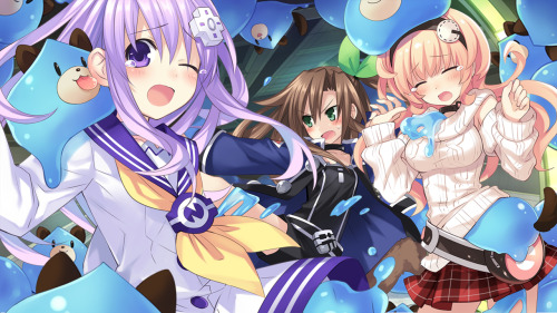 compa game cg hyperdimension neptunia mk2 if neptune tsunako - Konachan: Anime Wallpapers