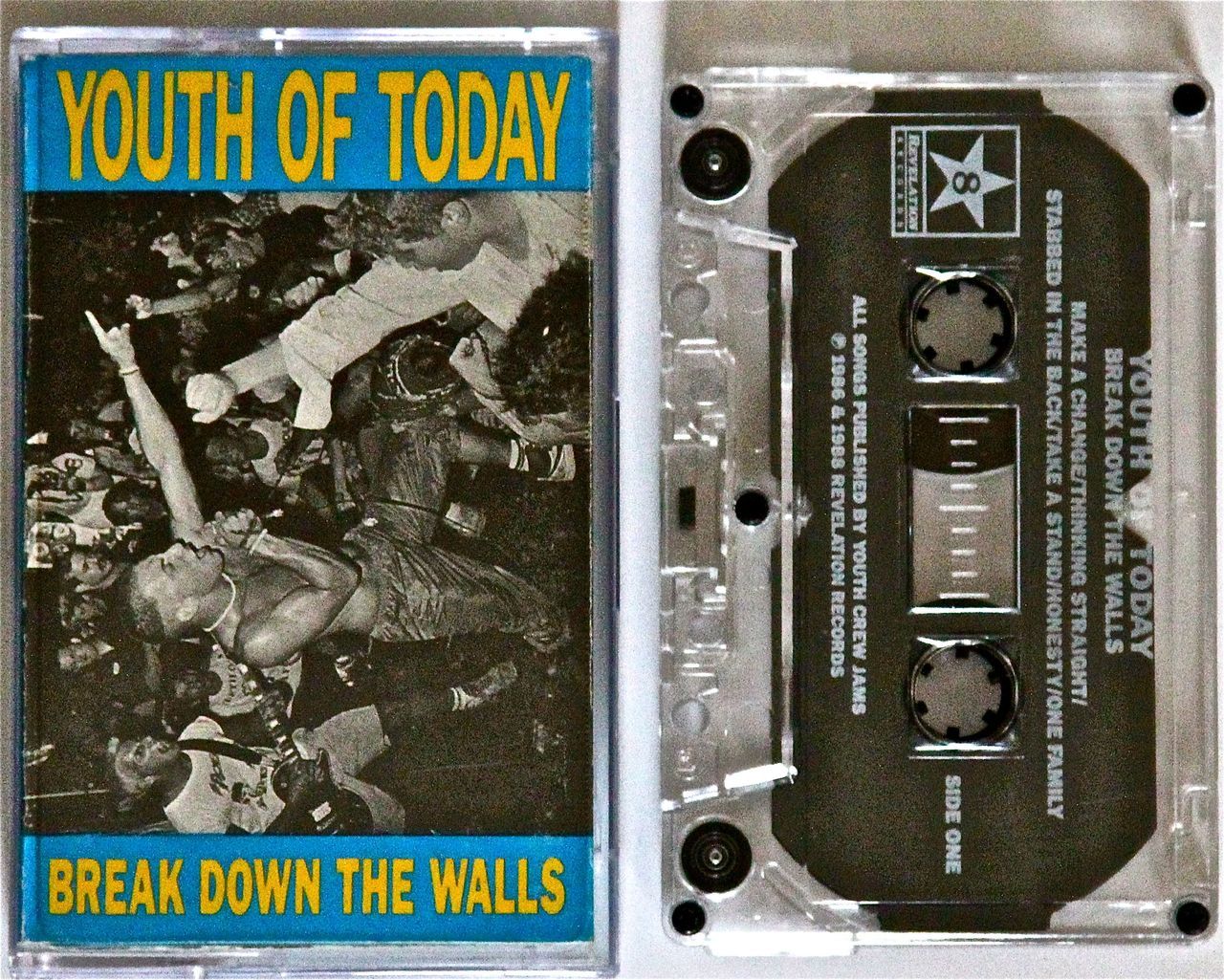 isthisafrisbee:  My early hardcore cassettes. I’m amazed every time I get one of