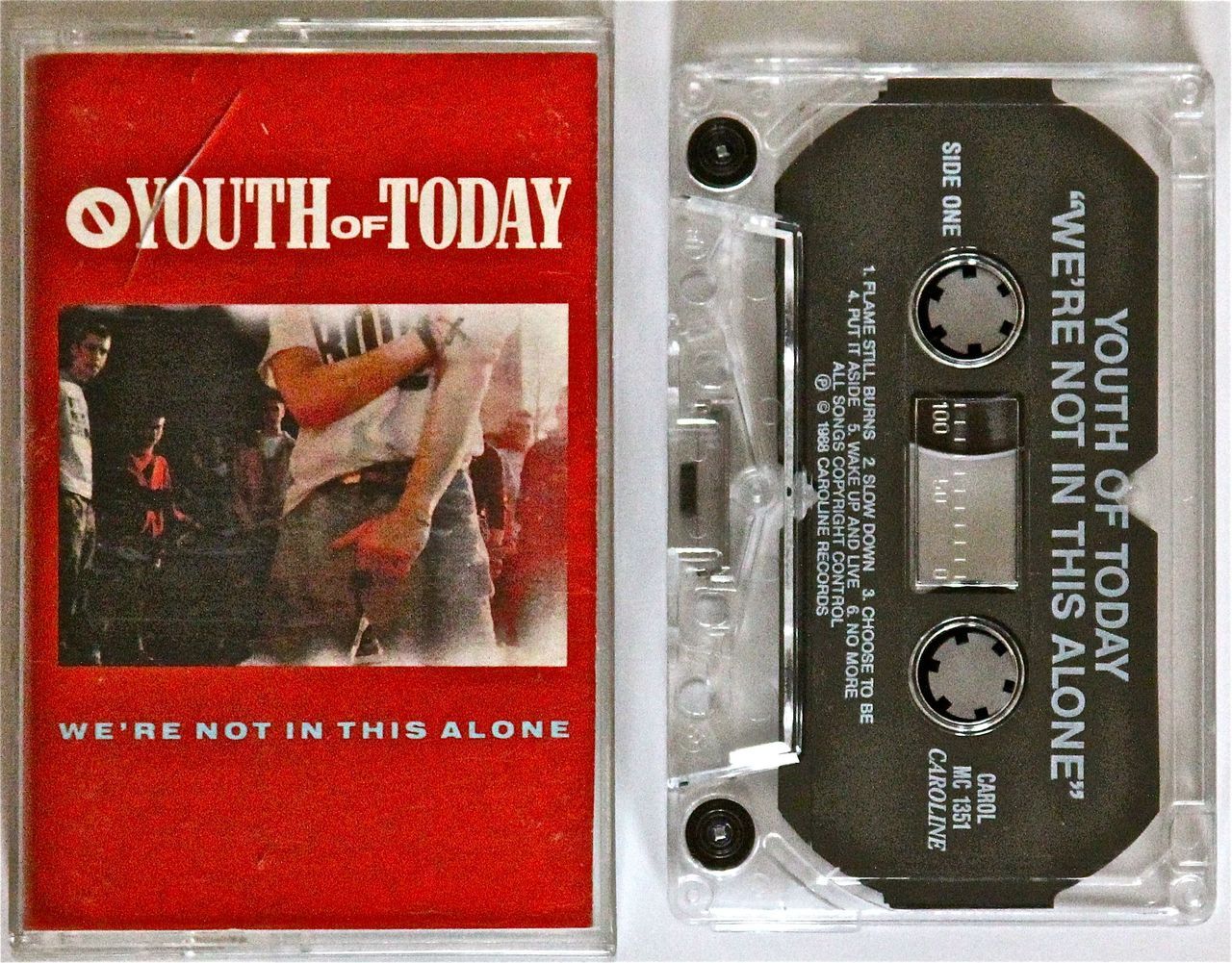 isthisafrisbee:  My early hardcore cassettes. I’m amazed every time I get one of