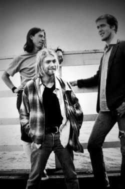 n-irvana:  Nirvana, Seattle, WA, US, 08/10/93  #tre bravi ragazzi