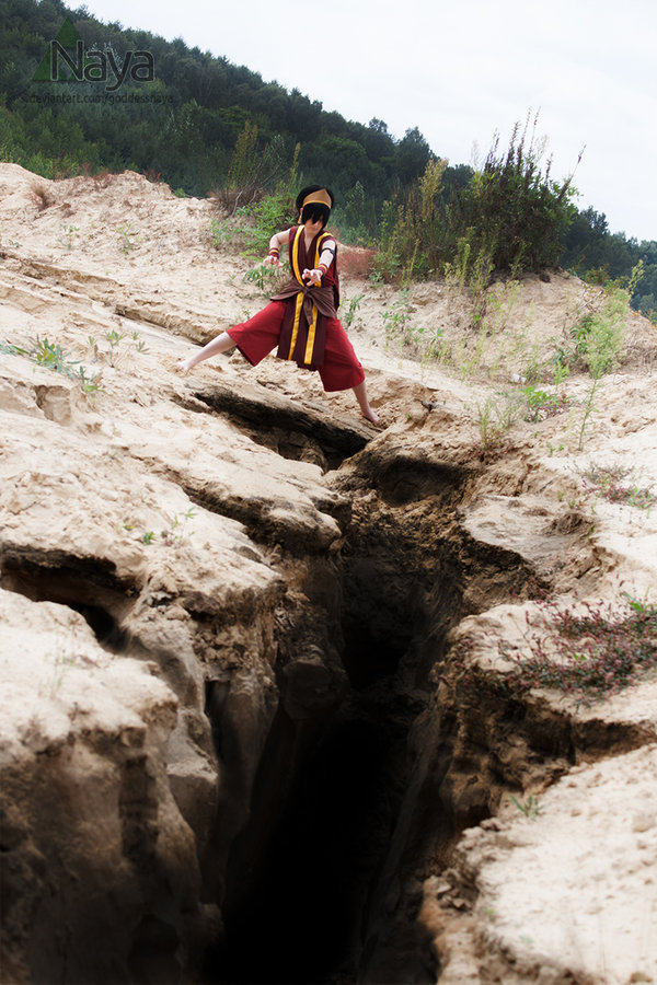 theworldbeyondthevoid:  So as I said there would be a Toph cosplay post. It is made