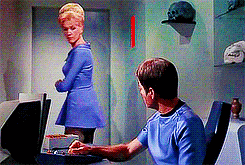 invisiblespork:  bluepenguin:  Ooo giiiiiirl   #A list of things I adore about this scene:#1. Christine Chapel is the real ruler of Sickbay and Bones is super chill about it#2. Christine Chapel chucks Bones under the bus as ‘bad cop’ with such ease
