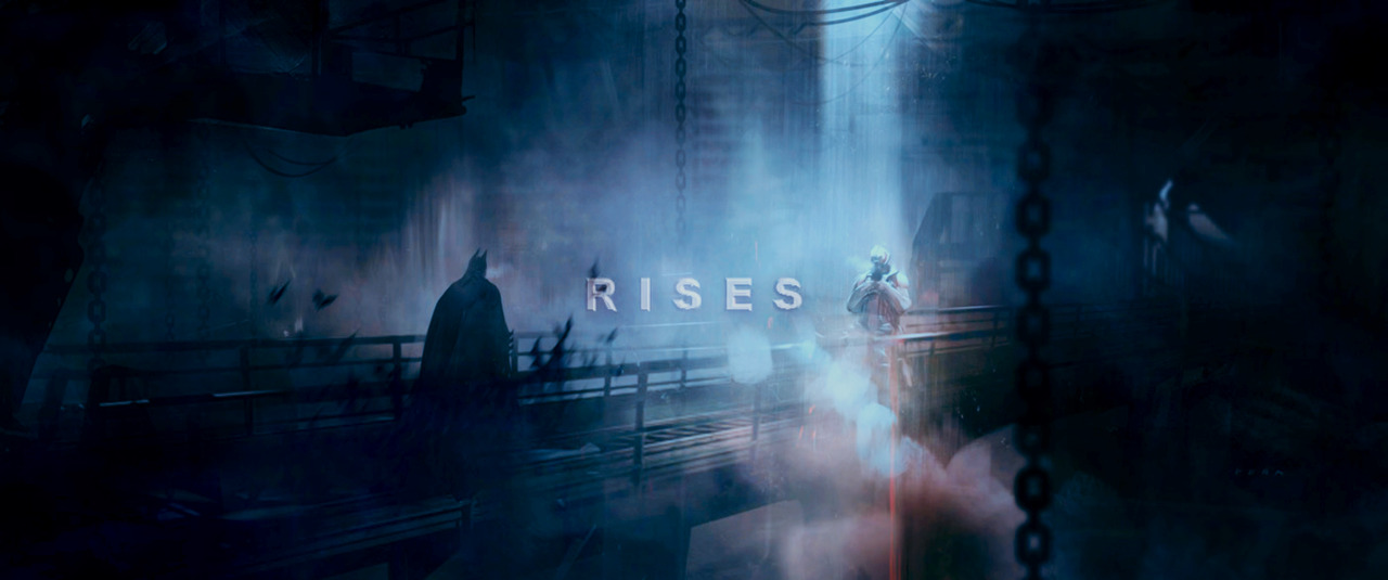 fuckyeahthedarkknightrises-blog:  Begins • Falls • Rises by Eduardo Peña 