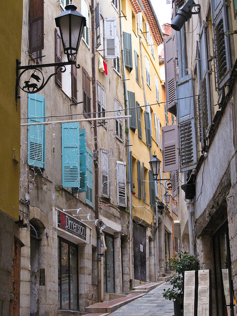 ysvoice:| ♕ |  Old alley in Grasse - Provence, France  | by © ClydeHouse