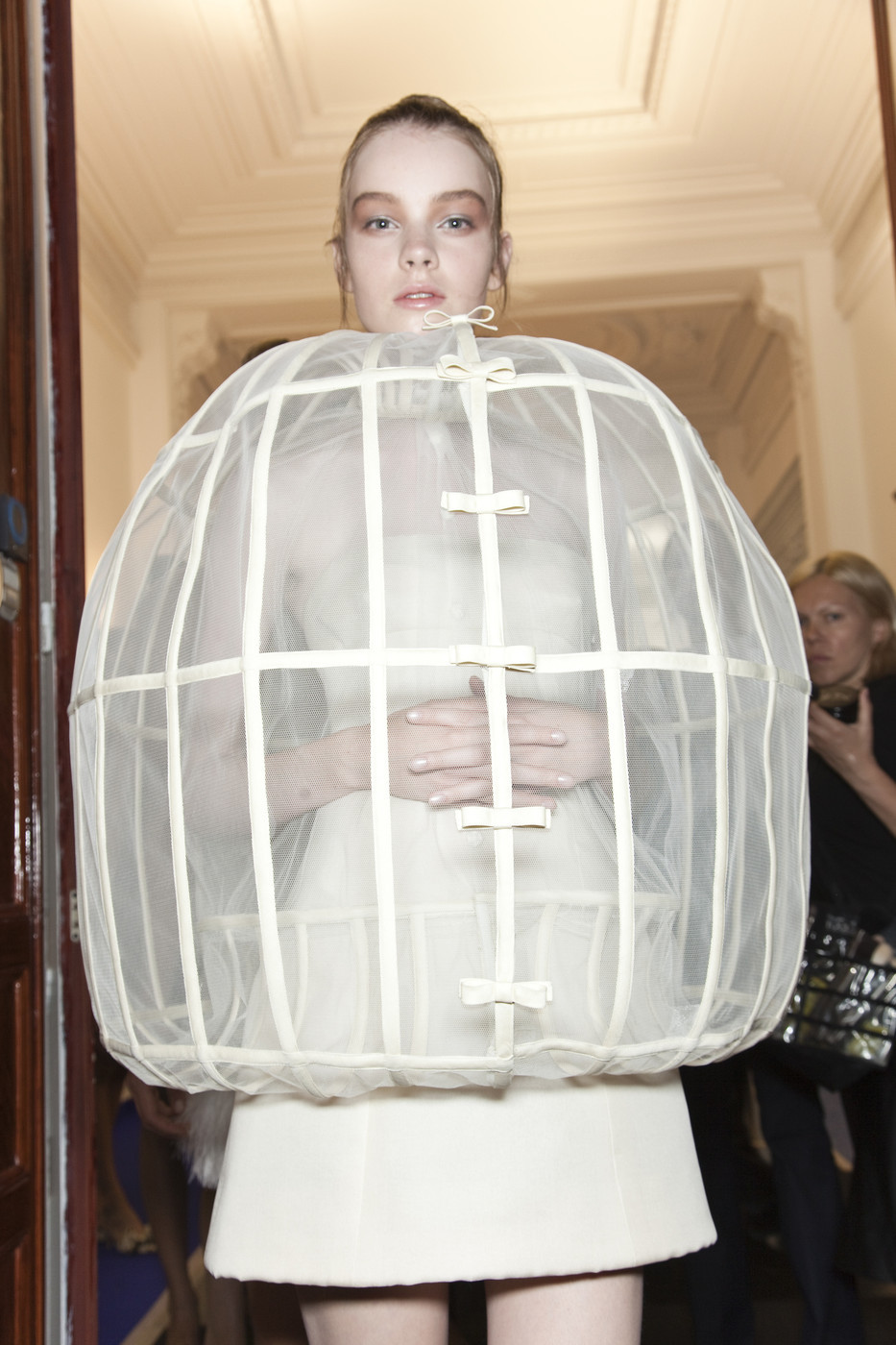 backstage @ Valentino haute couture f/w 2010