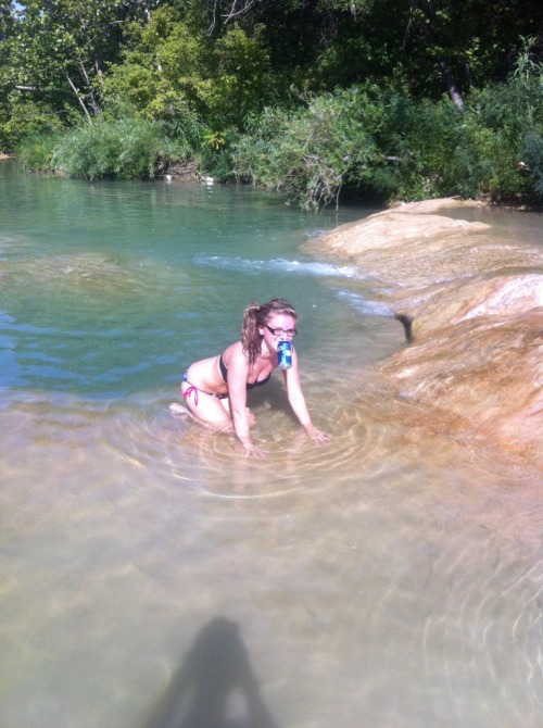 Davis, Oklahoma&hellip;TURNER FALLS. By the way I need a third hand for my beer