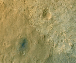 Curiosity In Exaggerated Color This Color-Enhanced View Of Nasa&Amp;Rsquo;S Curiosity