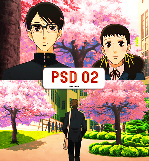 baka-psds: PSD #2 → Spring on the slope ▶ don’t steal, like / reblogs are 