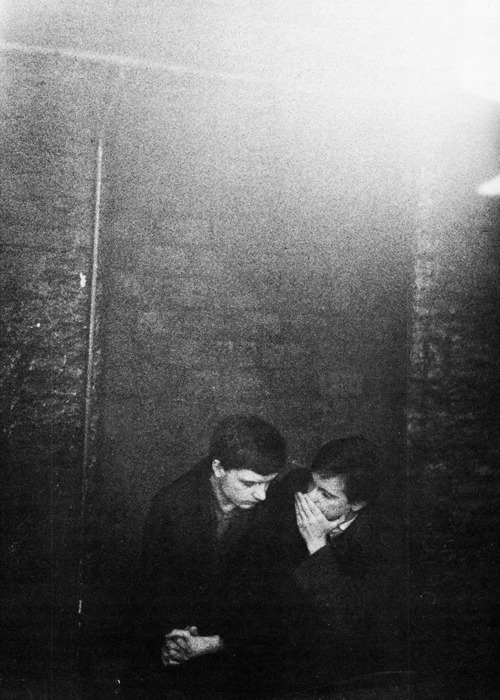 gasolinne:  Ian Curtis and Bernard Summer of Joy Division. 