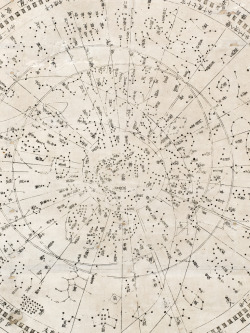 indubio: Japanese star mapTenmon Bun’ya no zu - detail view (map showing divisions of the heavens and regions they govern), 1677.