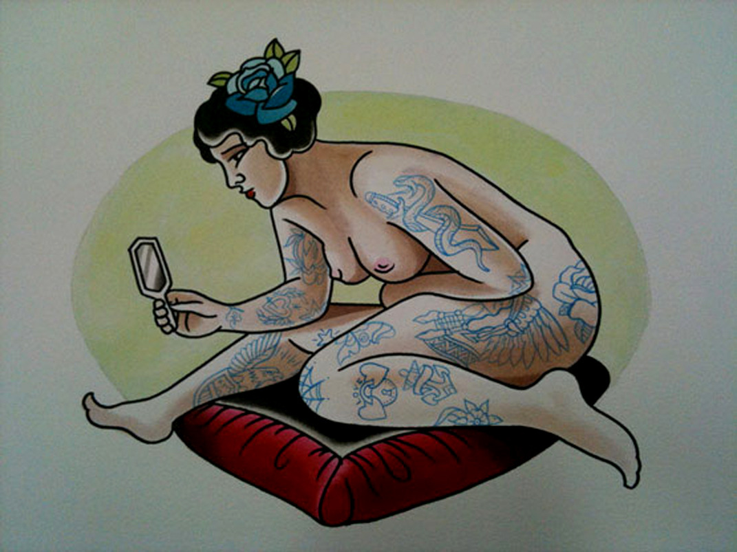 thievinggenius:  Done by Jessica Swaffer. 