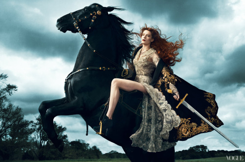 bohemea:  Florence Welch: The Vogue 120 - porn pictures