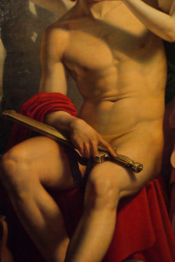 webissance:  The Invention of Painting (Detail) - Eduard Daege, 1832 