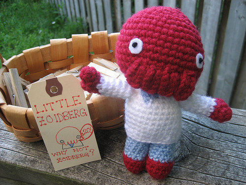 Porn Pics gamingurumi:  Amigurumi Zoidberg by Cutieshack