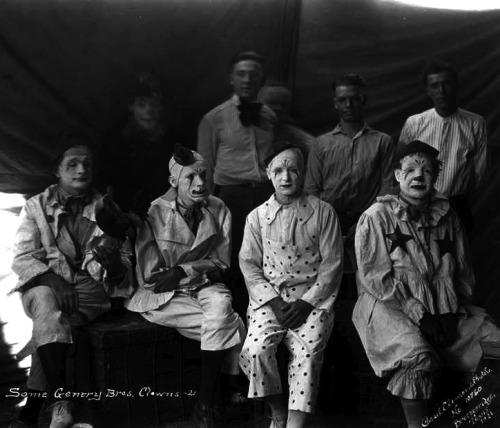  Circus Clowns, ca.1920s 