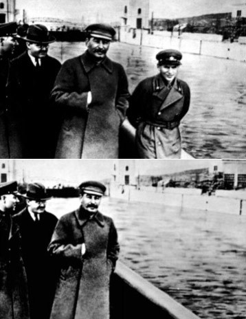 Final Slav Day Post — Stalin and the Art of Photo Manipulation.Being a Soviet politician or bu