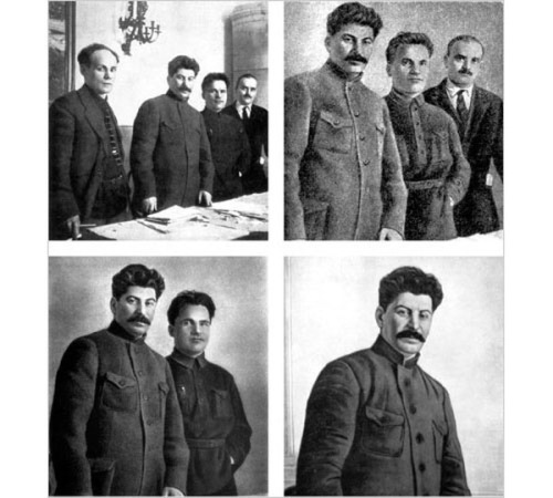 Final Slav Day Post — Stalin and the Art of Photo Manipulation.Being a Soviet politician or bu