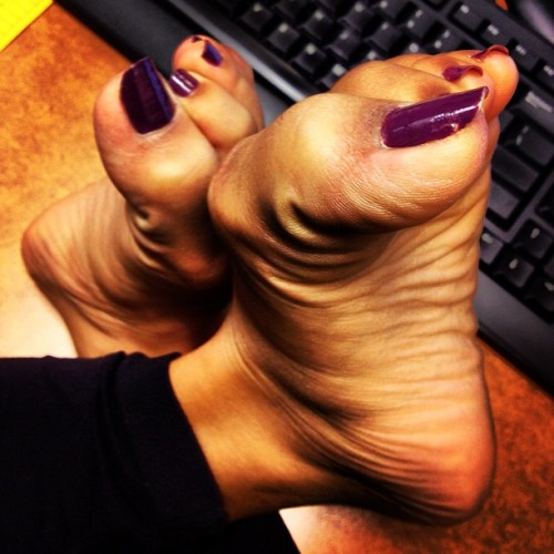 Vice grip!! I got more pics of this chic her pictures are very natural and her soles are top notch s