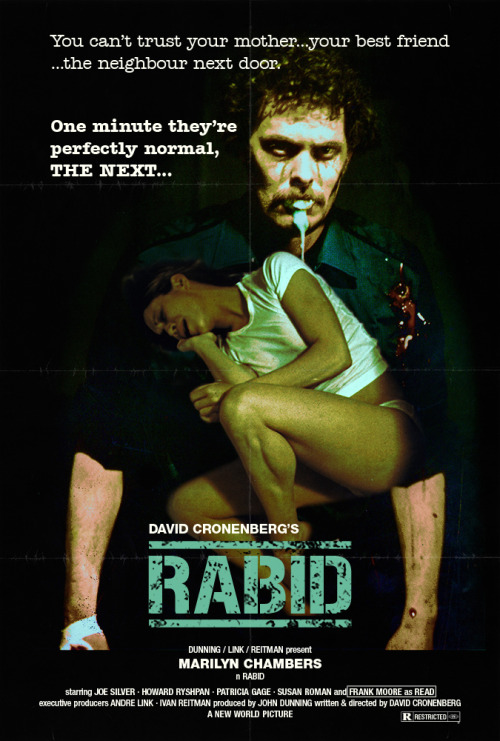 XXX David Cronenberg’s Rabid, 1977, one-sheet photo
