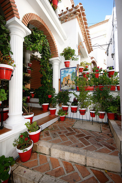 Decorative house in Mijas, Andalusia, Spain (by Andy Coe).