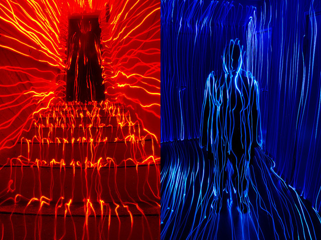 photojojo:  Janne Parviainen traces every object in a room with light, creating