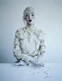bloodhaus:  Xiao Wen Ju wearing Givenchy