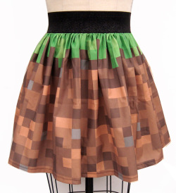 gochaserabbits:  Minecraft Skirt @Go Chase