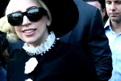 imnotyourbabe:  Gaga in Bucharest, Romania.