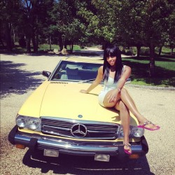 simplysheneka:  Traded in the FIAT for the classic 👌 S/O to @jrosenblum1 #hamptonslife (Taken with Instagram) 