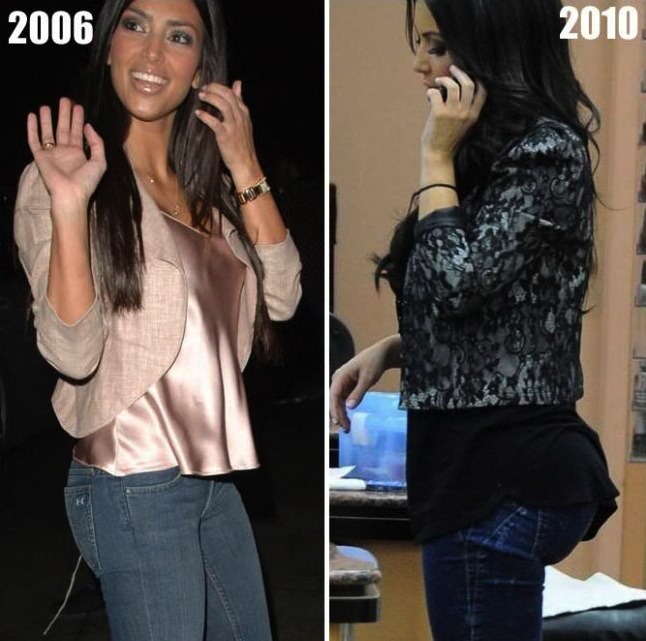 burningveins:  loveyoutrick:  It’s time for a Kim Kardashian Fake Ass Retrospective.